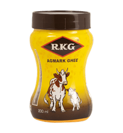 RKG Agmark Ghee Pet Jar, 200 ml, 182 Rupees