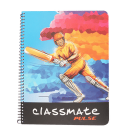 Classmate Spiral Bound Single Line Notebook 200 Pages (Cover Page Might Vary), 1 Piece, 72 Rupees