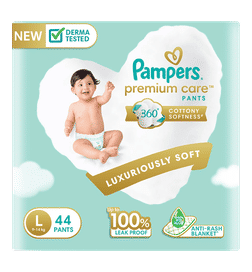 Pampers premium care pants best sale xl 44