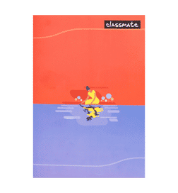 Classmate Ruled Hard Cover Notebook 384 Pages 33 X 21 Cm - Colour May Vary, 1 Piece, 225 Rupees
