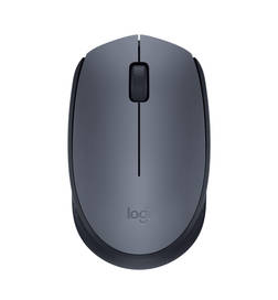 Logitech M171 Wireless Optical Mouse 2.4GHz with Ambidextrous Design (Black & Grey), 1 unit, 545 Rupees