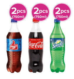  Coca Cola Sprite & Thums Up Combo, 1 combo, 267 Rupees