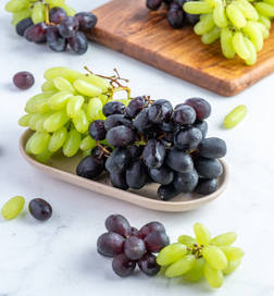 Buy Grapes Green Seedless Premium Imported Pack 250 g Online at