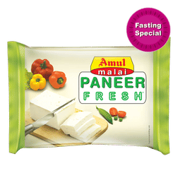 Amul Fresh Paneer, 200 g, 92 Rupees