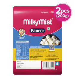 Milky Mist Paneer, 200 g x 2, 169 Rupees