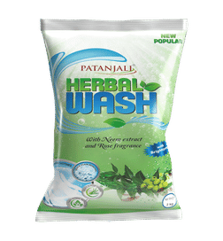 Patanjali Herbal Wash Detergent Powder, 2 kg, 134 Rupees