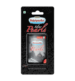 Rajnigandha Silver Pearls Cardamon Seeds Blister, 6 g, 60 Rupees
