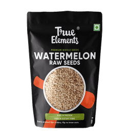 True Elements Watermelon Raw Seeds High in Protein and Dietary Fibres, 150 g, 210 Rupees