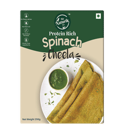 THE NATURIK CO Spinach Moringa Protein Cheela, 250 g, 155 Rupees