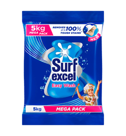 Surf Excel Easy Wash Detergent Powder, 5 kg, 677 Rupees