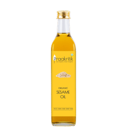 Praakritik Organic Sesame Oil, 500 ml, 387 Rupees