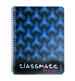 Classmate Unruled Spiral Notebook (Cover May Vary), 1 Piece, 136 Rupees