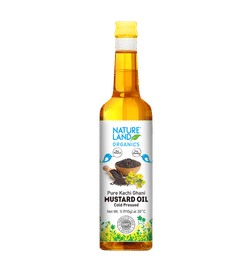 Natureland Organics Mustard Oil, 1 ltr, 254 Rupees