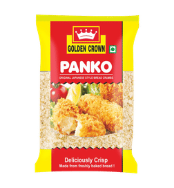 Golden crown Panko Bread Crumbs, 1 kg, 243 Rupees