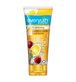 Everyuth Naturals Brightening Lemon & Cherry Face Wash, 150 g, 124 Rupees