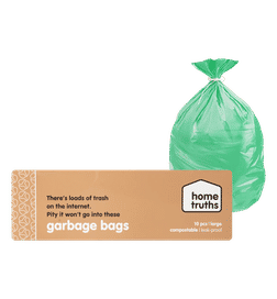 Home Truths Compostable Garbage Bags Large 10Pc Pack, 1 pack, 145 Rupees