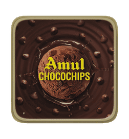 Amul Choco Chips Ice Cream Tub, 1 L, 230 Rupees