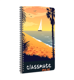 Classmate Pulse Sub Single Line Soft Cover Spiral Notebook 180 Pages 1 Piece, 1 Piece, 98 Rupees
