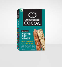 Christopher Cocoa Instant Active Dry Yeast, 100 g, 174 Rupees