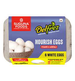 Delfrez Suguna Nourish - Vitamins & Minerals Egg, 6 pieces, 72 Rupees