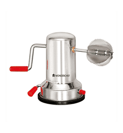Wonderchef Stainless Steel Coconut Scraper (12cm, Silver, Vacuum Base), 1 Piece, 264 Rupees