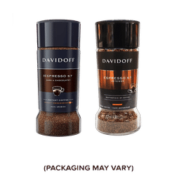 DAVIDOFF Davidoff Espresso 57 Intense Instant Coffee 11/12 Intensity - 100% Arabica, 3.53 oz 邃ｮ 100g, Granule, 100 g, 607 Rupees