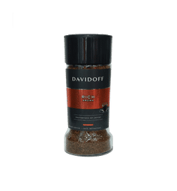DAVIDOFF Davidoff Rich Aroma Instant Coffee 10/12 Intensity - 100% Arabica, 3.53 oz 邃ｮ 100g, Granule, 100 g, 589 Rupees