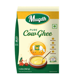 Mugdh Pure Cow Ghee Box, 1 ltr, 481 Rupees
