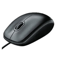 Logitech B100 Wired Mouse, 1 pack, 279 Rupees