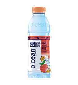 O'Cean Ocean Peach & Passion Fruit Juice (Bottle), 500 ml, 66 Rupees
