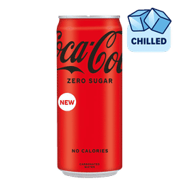 Coca-Cola Zero Soft Drink Can, 300 ml, 40 Rupees