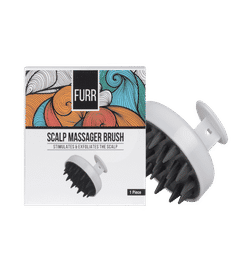 Pee Safe White Scalp Massager Brush, 1 Piece, 129 Rupees