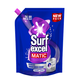 Surf Excel Matic Liquid Front Load 2Lt Pouch, 2 ltr, 340 Rupees
