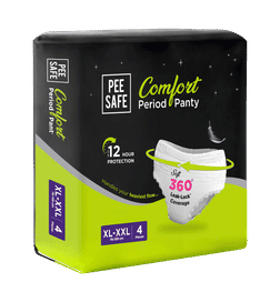 Pee Safe Disposable Period Panty (XL-XXL) 4N, 4 pieces, 139 Rupees