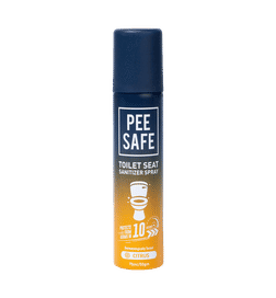 Pee Safe Toilet Seat Sanitizer Spray Citrus, 75 ml, 178 Rupees