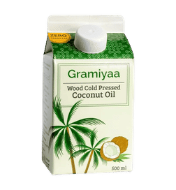 Gramiyaa Cold Pressed Coconut Oil, 500 ml, 355 Rupees