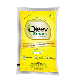 Oleev Smart Vitafit Edibale Vegetable Oil, 1 ltr, 157 Rupees