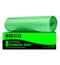 Beco Biofriendly Garbage bag (L 24x32 inches), 15 bags, 84 Rupees