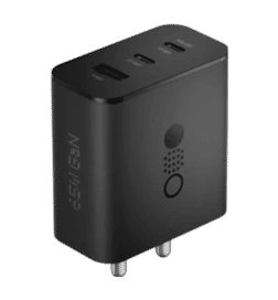 CMF by Nothing CMF BY NOTHING 65 W GaN 3 A 3 Port Mobile Charger  (Dark Grey), 1 Piece, 2909 Rupees