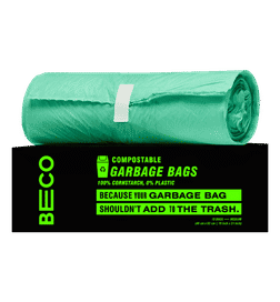 Beco compostable garbage bags (M19 x 21 inches) 15 pcs, 1 pack, 123 Rupees