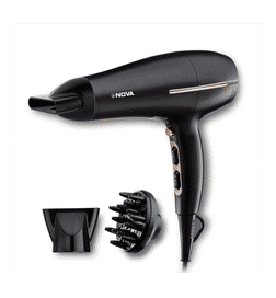 Nova NHP 8213 Hair Dryer (1800 W, Black), 1 Piece, 1139 Rupees