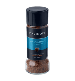DAVIDOFF Decaf Elegant Instant Coffee - 6/12 Intensity - 100% Arabica - 100g, Granule, Glass Bottle, 100 g, 737 Rupees