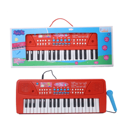 Kriiddaank Mattel Barbie Keyboard Piano - Interactive Sounds, Battery Operated, Learning & Development Toy for Toddlers, 1 pack, 462 Rupees