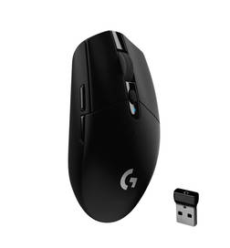 Logitech G304 Lightspeed Wireless Gaming Mouse,Hero Sensor,12,000 Dpi,6 Programmable Buttons-Black, 1 unit, 2395 Rupees