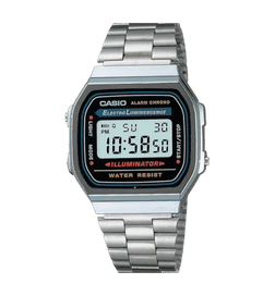 Casio Men's Vintage A168WA-1 Electro Luminescence Watch, 1 Piece, 2480 Rupees