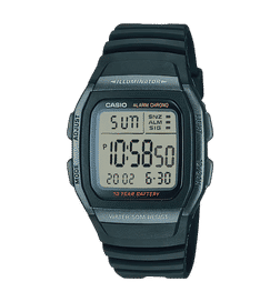 Casio Youth Series Digital Black Dial Men's Watch - W-96H-1BVDF(D054), 1 Piece, 1652 Rupees