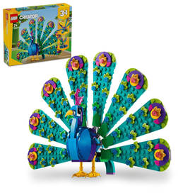 LEGO Creator Exotic Peacock 3in1 Toy Set 31157, 1 pack, 2124 Rupees
