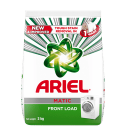 Ariel Matic Front Load Detergent Powder, 2 kg, 502 Rupees