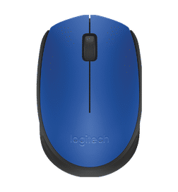 Logitech M171 Wireless Mouse For Pc/Mac/Laptop,2.4 Ghz Usb Receiver, 12-M Battery,Ambidextrous-Blue, 1 unit, 595 Rupees