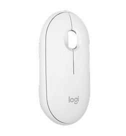 Logitech Pebble Mouse 2 M350S Bluetooth Wireless Mouse,Lightweight,Quiet Clicks - Tonal White, 1 unit, 1445 Rupees